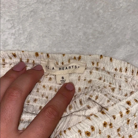 Flower Patterned Ruffle Skirt - Picture 2 of 4